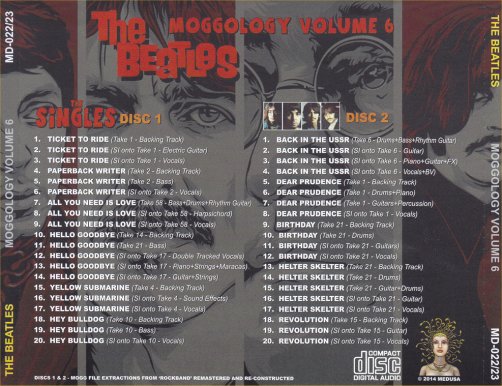 Moggology Vol. 6 - CD back