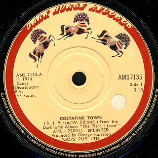 Costafine Town - A-side Label
