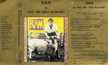 Ram - Cassette Cover