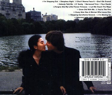 Milk And Honey - CD Cover