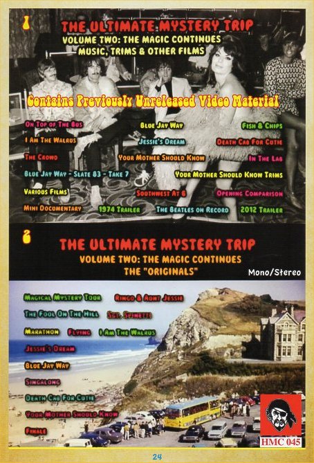 The Ultimate Mystery Trip - Volume 2: The Magic Continues (DVD) - Rear Cover