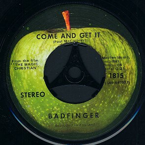 Come And Get It - U.S. A-side Label