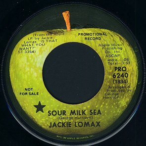 Sour Milk Sea - U.S. A-side Label