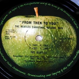 From Then To You - A-Side Label
