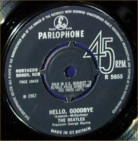Hello Goodbye - Decca Pressing